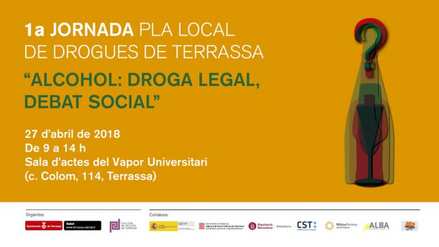 La Dra. Olga Simon participa a la I jornada “Alcohol: droga legal, debat social”