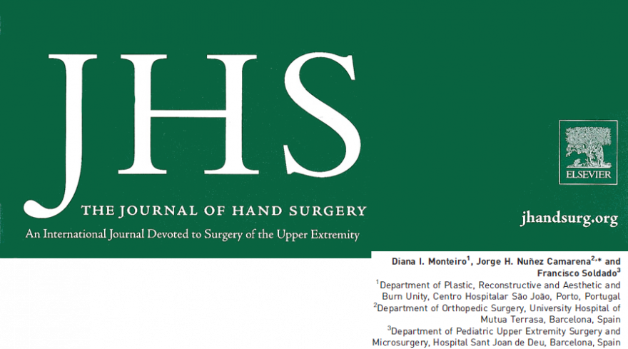 El Journal of Hand Surgery publica un article sobre miositis ossificant en un nen