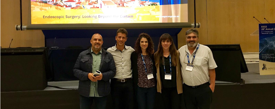 Les Unitats de Miomes i Patologia del Sòl Pelvià premiades en el 28th ESGE congress 