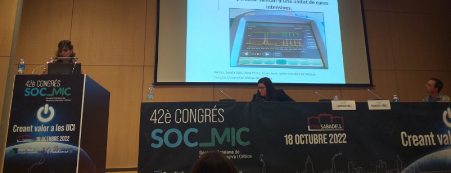Infermeria de Cures intensives presenta dues de les millors comunicacions al 42è congrés de la SOCMIC
