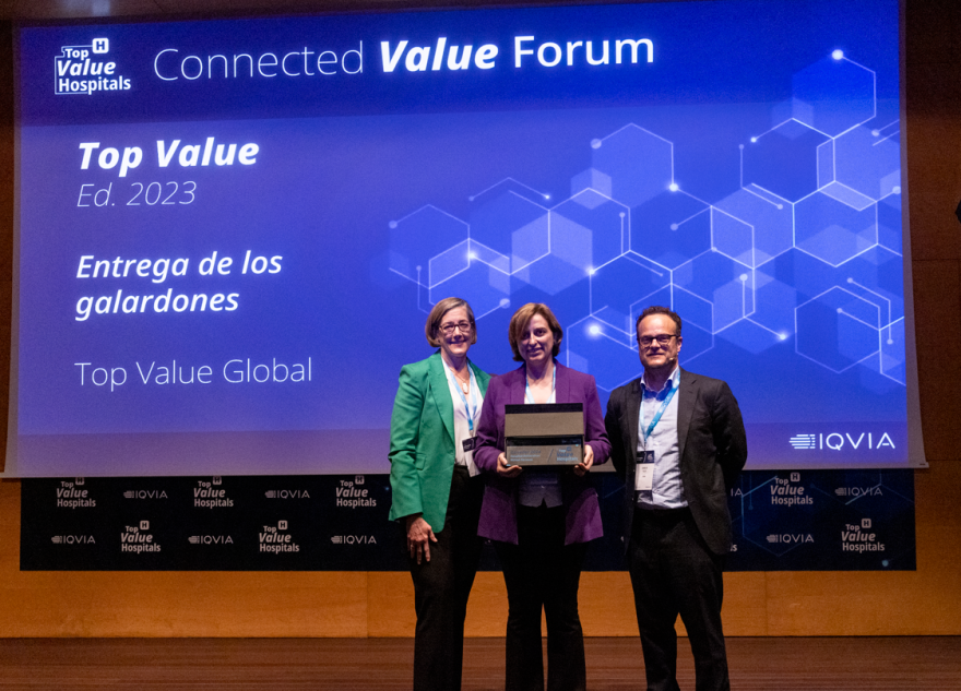 El Hospital Universitario MútuaTerrassa, galardonado con el premio TOP Value Global
