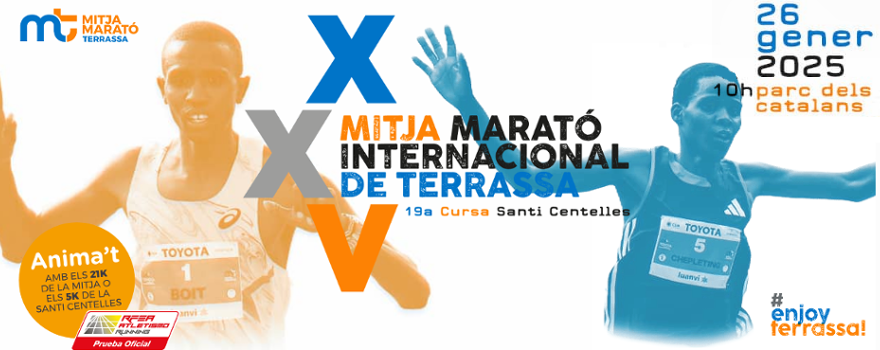 Abiertas las inscripciones para la XXV Media Maratón Internacional de Terrassa